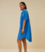 BY-BAR Jurk amber dress queens blue