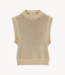 BY-BAR Top angy sleeveless pullover latte