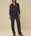 BY-BAR Jumpsuit jimmie viscose suit midnight