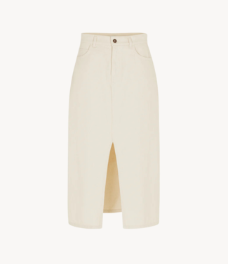 BY-BAR Rok elba twill skirt raw white