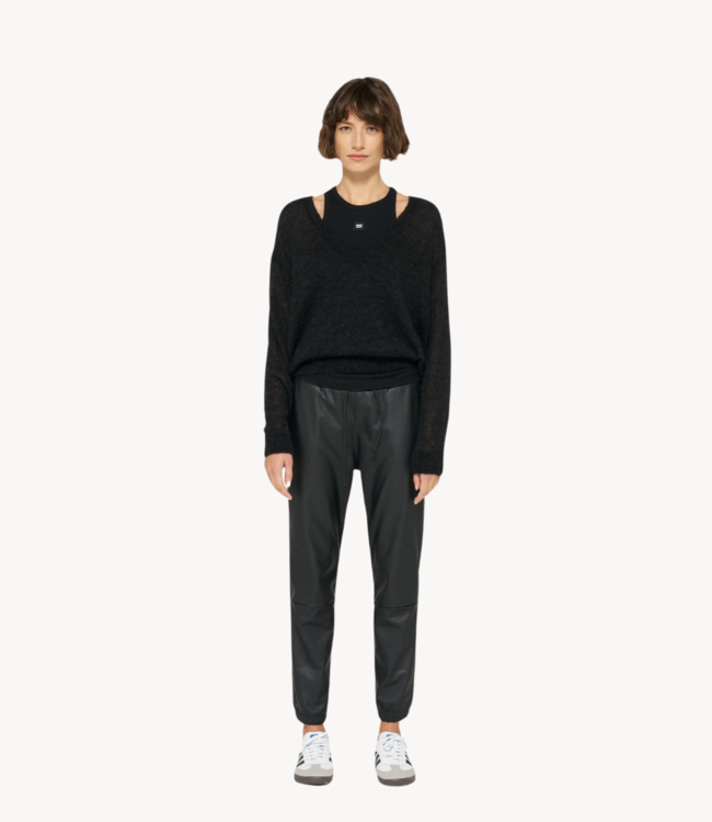 10DAYS Trui THE V-NECK KNIT SWEATER black 10DAYS365