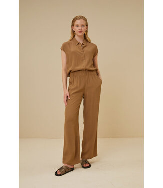 BY-BAR Broek robyn viscose pant khaki