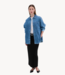 My Essential Wardrobe Blouse MaloMW 143 Shirt Medium Blue Vinta