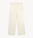 Refined Department Broek ladies knitted structured pants Nova creamy white