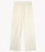 Refined Department Broek ladies knitted structured pants Nova creamy white