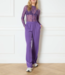 Refined Department Broek ladies knitted trackpants Dion purple