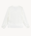 Refined Department Blouse ladies woven ruffle blouse Milaya off white