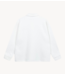 Alix The Label Trui ladies knitted polo sweater soft white