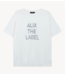 Alix The Label T-Shirt ladies knitted AlIX THE LABEL t-shirt soft white