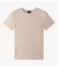 Alix The Label T-Shirt ladies knitted A jacquard t-shirt sand
