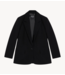 Alix The Label Blazer ladies woven flowy stretch blazer black