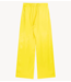 Alix The Label Broek ladies woven satin pants yellow