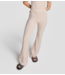 Alix The Label Broek ladies knitted A jacquard pants sand