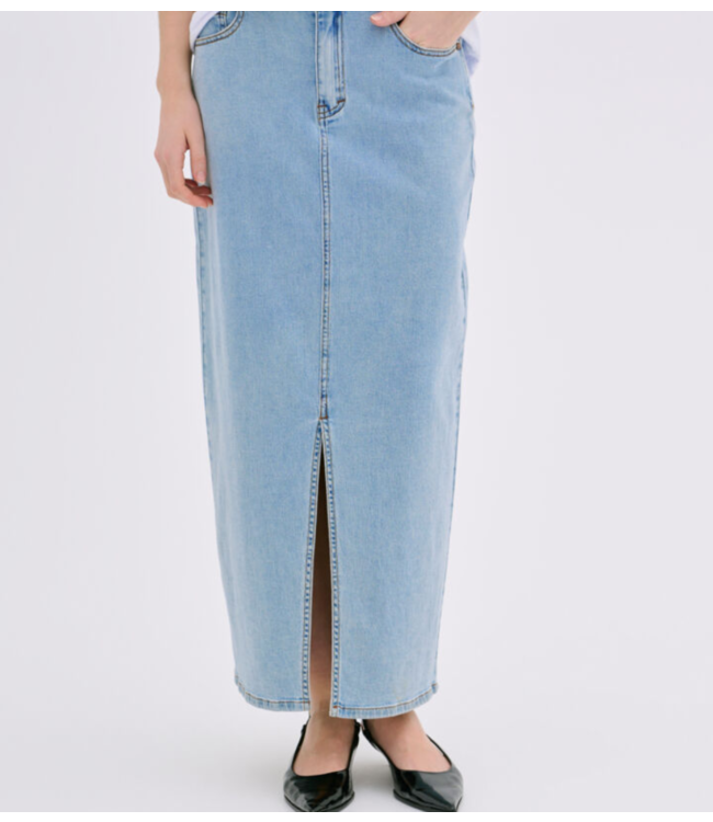 My Essential Wardrobe Rok LaraMW 115 Skirt Light Blue Wash