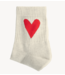 10DAYS Sokken short socks heart soft white melee