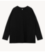 10DAYS Trui LA fleece sweater black