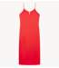 10DAYS Jurk strappy dress poppy red