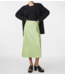 Y.A.S Rok Yaspella hw midi skirt quiet green NOOS