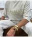 10DAYS Trui beach sweater 10DAYS soft white melee