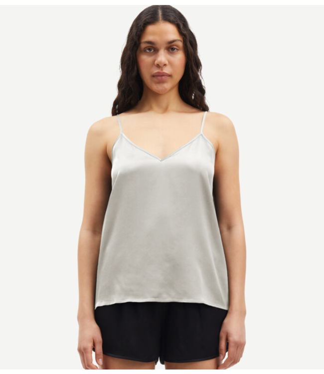 Samsøe Samsøe Top sharon strap top white onyx BASICS