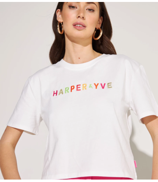 HARPER & YVE T-shirt Harper Cream White