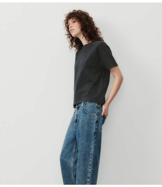 American Vintage T-shirt Fizvalley carbone vintage