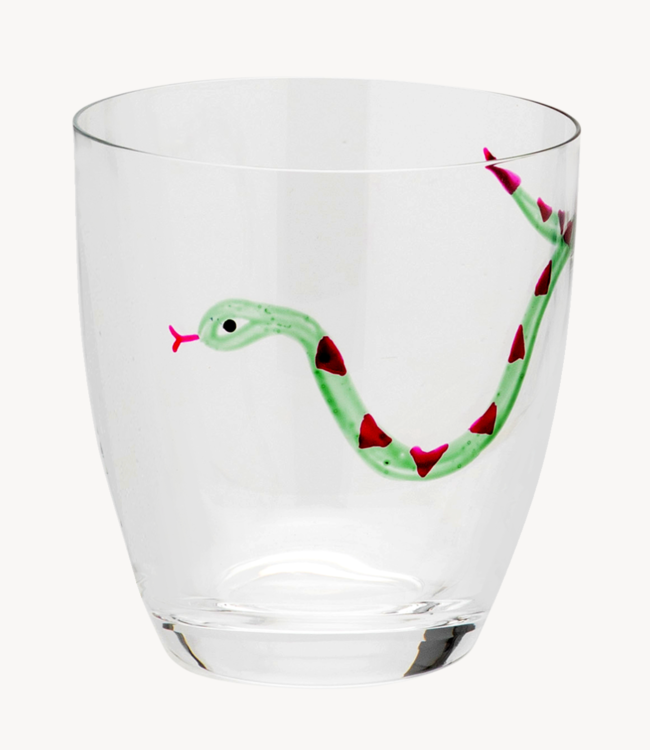 Anna+Nina Waterglas Serpent Water Glass