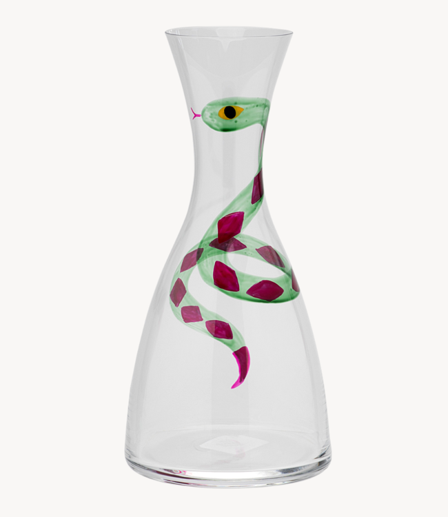 Anna+Nina Karaf Serpent Glass Carafe