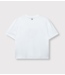 Alix The Label T-Shirt adies knitted the label t-shirt soft white