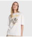 Alix The Label T-Shirt adies knitted the label t-shirt soft white