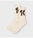 10DAYS Sokken socks long 10 soft white melee