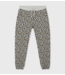 10DAYS Broek cropped jogger leopard light grey melee