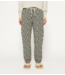 10DAYS Broek cropped jogger leopard light grey melee