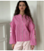 Sissel Edelbo Blouse augustine oragnic cotton shirt cyclamen