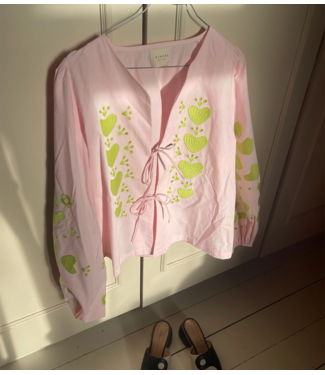 Sissel Edelbo Blouse Elisabeth Organic Cotton Top Cherry Blossom