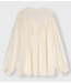 10DAYS Blouse flowy pleated blouse ecru