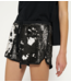 10DAYS Broek short sequin shorts black