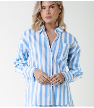 Colourful Rebel Talia striped blouse