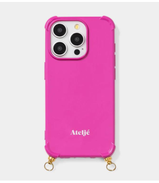 Ateljé Telefoonhoesje Poppy pink