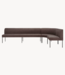 Bodilson Eetkamerbank Dining sofa Right (diverse maten, kleuren & stoffen)