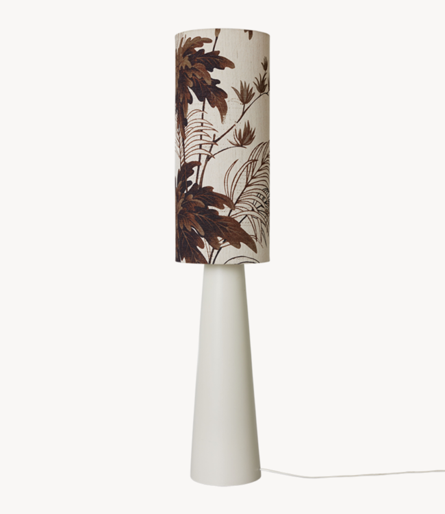 HKLIVING Lampenvoet cone floor lamp base xl cream