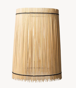 HKliving Lampenkap cone bamboo lamp shade ø32cm