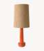 HKliving Lampenkap cone lamp shade silk brown (ø32cm)