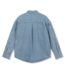Refined Department Blouse ladies woven denim smiley blouse Ginny light blue