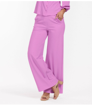 Studio Anneloes Broek Luz bonded trousers lila pink