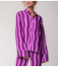 Colourful Rebel Kimono Tia Stripes Kimono Sleeve Blouse purple
