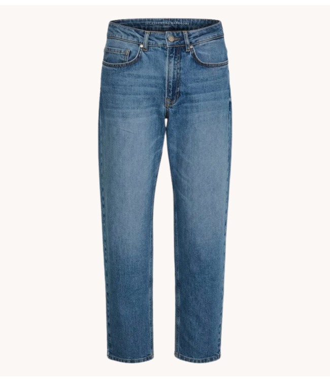 My Essential Wardrobe Jeans 34 THE MOMMY 139 HIGH TAPERED Medium Blue 28 NOOS