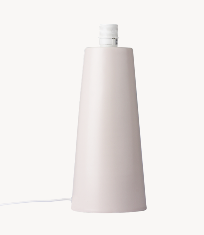 HKliving Lampenvoet cone base M matt skin