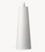 HKLIVING Lampenvoet cone base L matt light grey