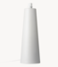 HKliving Lampenvoet cone base L matt light grey